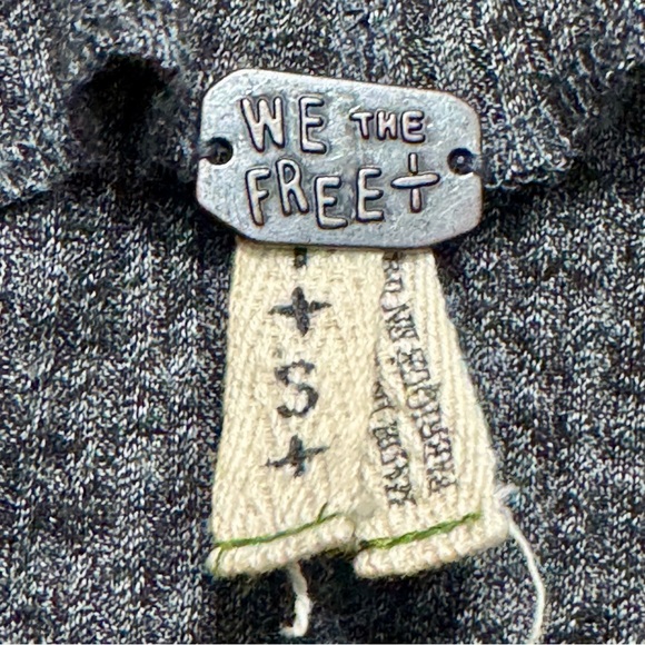 We The Free | Free People Londontown Gray Ribbed Soft Dolman Long Sleeve Top - Picture 13 of 14